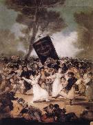 Francisco Jose de Goya The Burial of the Sardine France oil painting artist